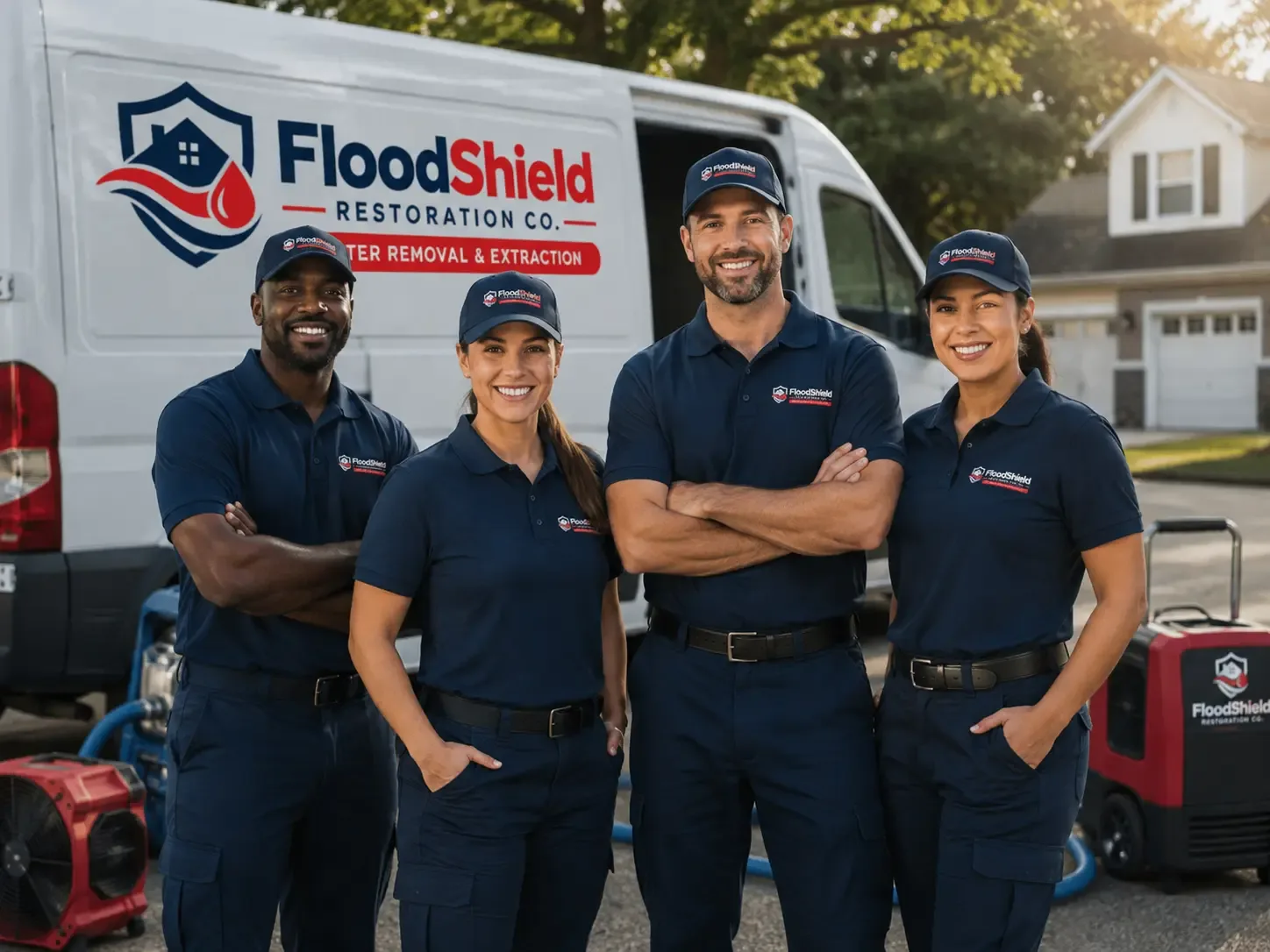 Flood Damage Restoration company in New Goshen, IN