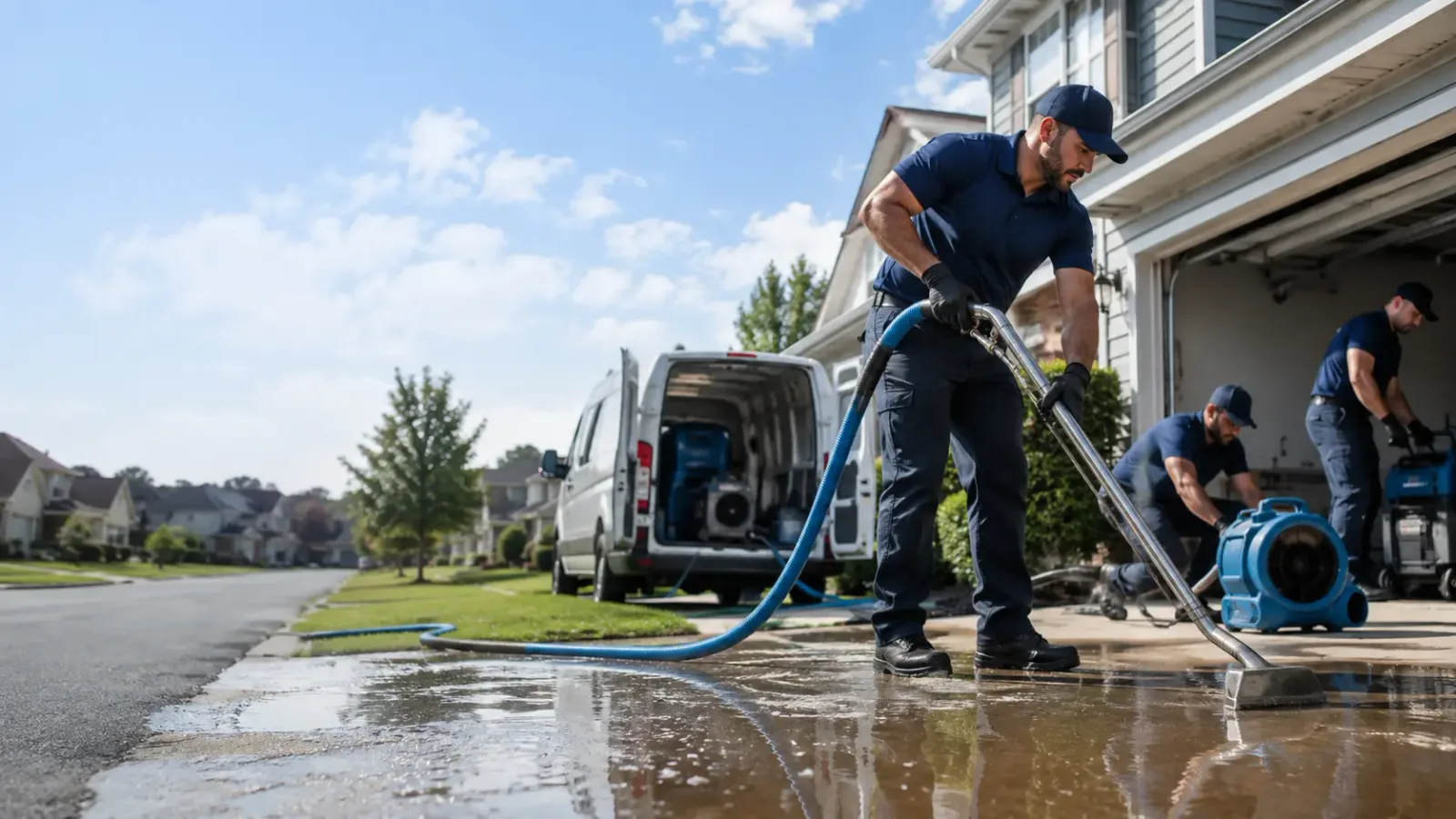 Flood Damage Restoration in New Goshen, IN